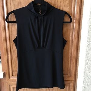 WHBM Mock Sleeveless Turtleneck